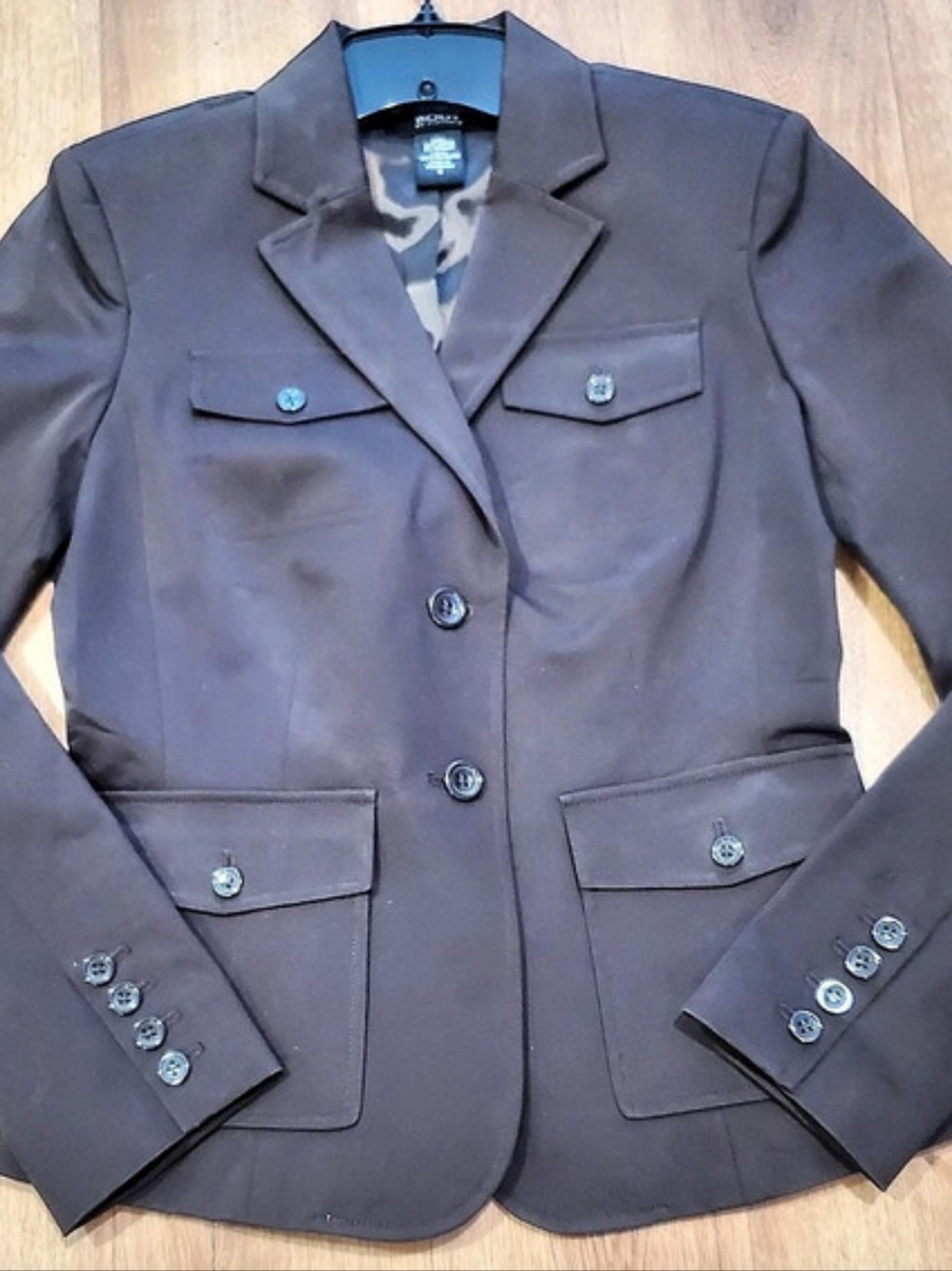 Body by Victoria Brown Blazer Size 4 Like New